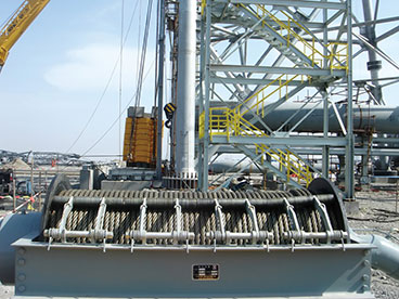 新疆独山子120万吨乙烯吊装设备